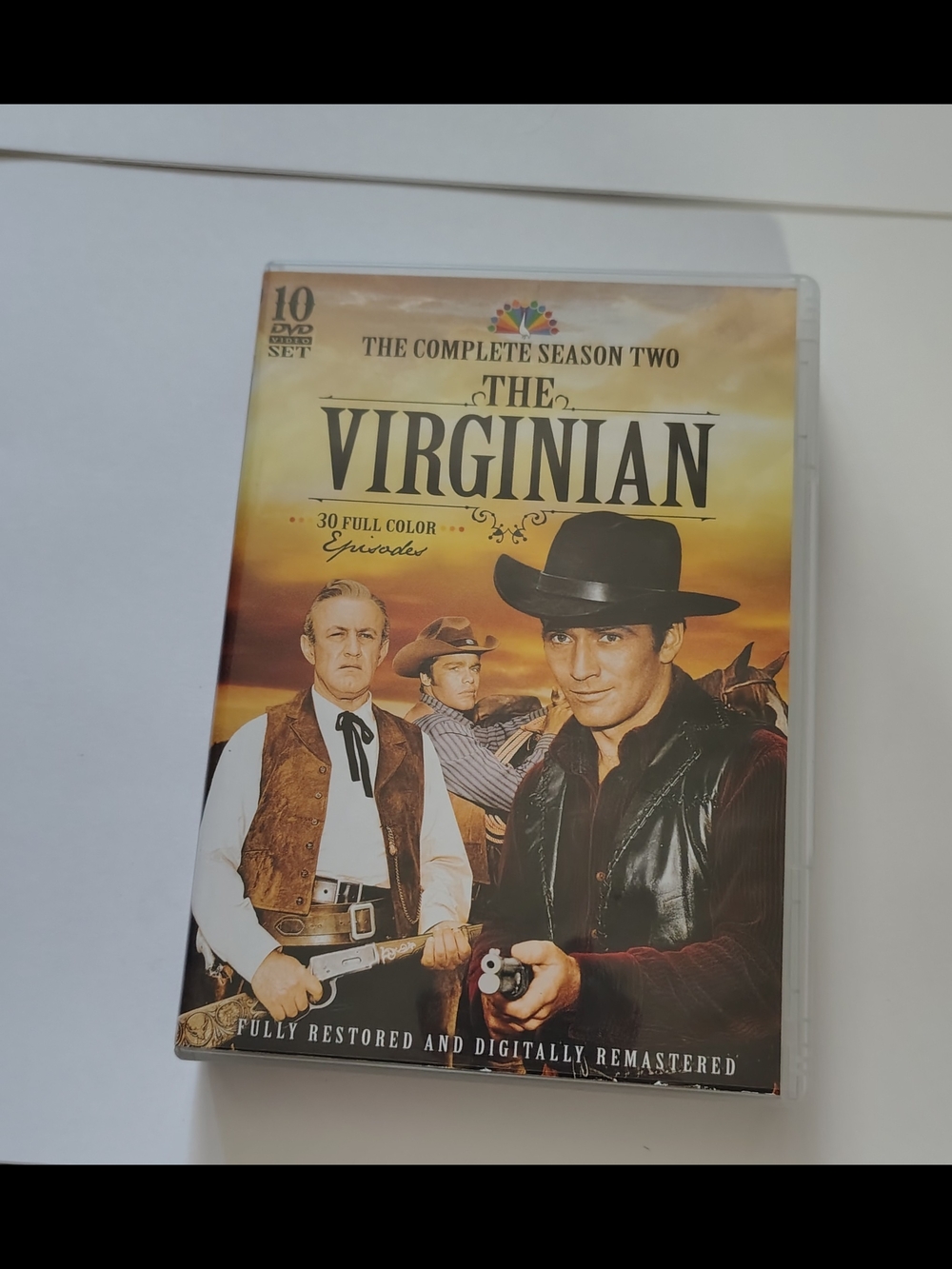 The Virginian Season Two DVD Set in Color